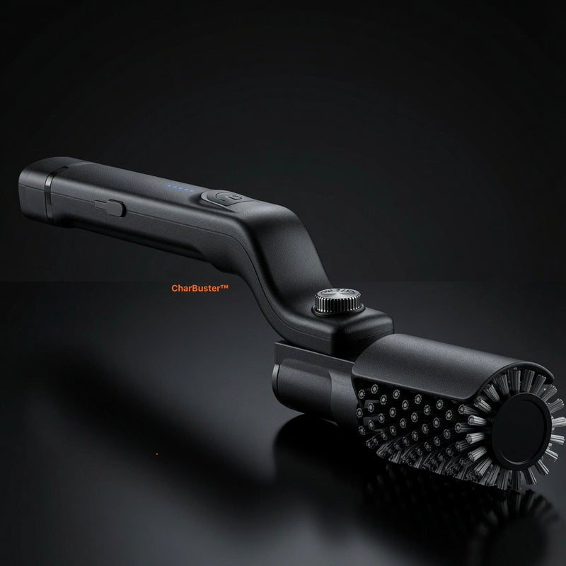 CharBuster™ Pro — Electric BBQ Grill Brush